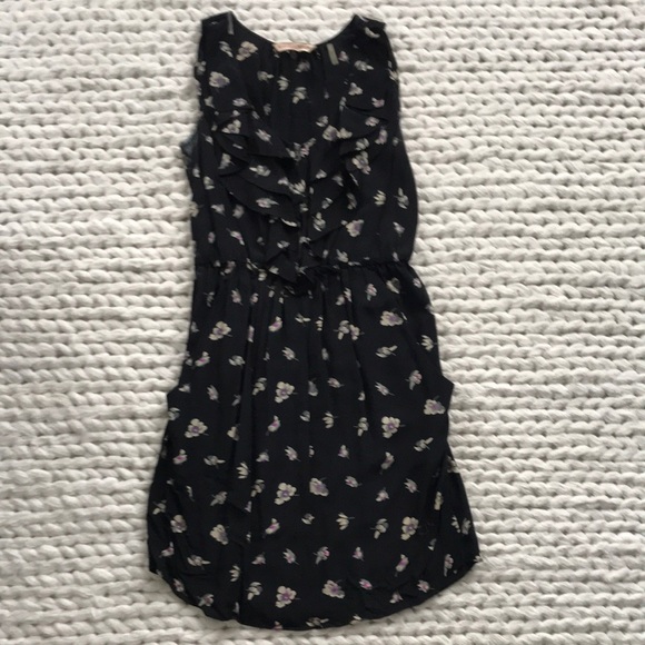 Rebecca Taylor Black and White Sleeveless Sundress - Picture 1 of 2